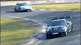 Testfahrten Nürburgring Nordschleife 23032022 [upl. by Athalla78]