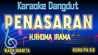 PENASARANKARAOKE NADA WANITA LIRIK BERJALAN [upl. by Lhamaj448]