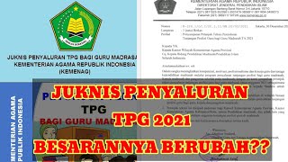 Alhamdulillah  Juknis TPG 2021  Apakah Besarannya Bertambah [upl. by Lenaj]