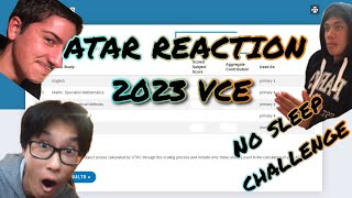 ATAR Reaction 2023 VCE No Sleep Challenge [upl. by Adal]