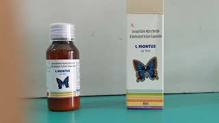 Levocetirizine dihydrochloride and Montelukast sodium Syrup  L montus Syrup [upl. by Nnylcaj8]