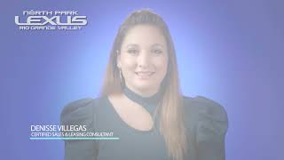 Get to know Denisse Villegas with North Park Lexus RGV [upl. by Arik]