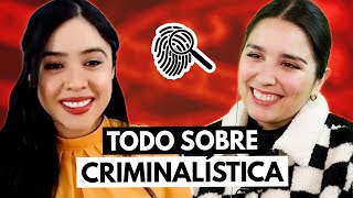 Todo sobre Criminalística 🔎💀 Entrevista a Licenciada en Criminología y Criminalística 🕵 [upl. by Kamal375]