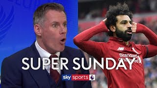 Who does Jamie Carragher think will win the Premier League  Super Sunday [upl. by Dedra110]