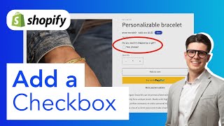 How to setup a Checkbox on Shopify product page  Quick Guide [upl. by Fernyak80]