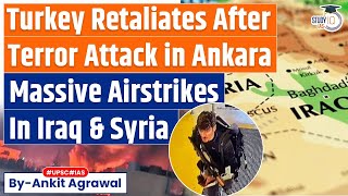 Turkey Retaliates After Ankara Terror Attack Kills Several Militants In Airstrikes In Iraq Syria [upl. by Nitaj]