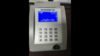 McKesson 120 Urine Analyzer [upl. by Etnaed571]