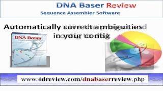 DNA Baser Sequence Assembler Contig Alignment Review [upl. by Jandy]