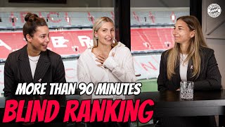 More than 90 Minutes  Blind Ranking mit Lena Gercke Kathi Naschenweng und Lena Oberdorf [upl. by Nnylidnarb367]