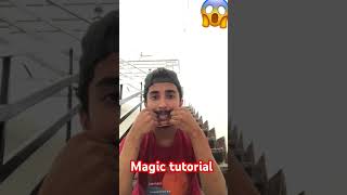 Finger rubber hand magic trick  😱 magic [upl. by Kimble]