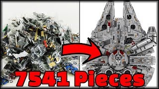 Lego Millennium Falcon 75192  7541 pieces  Unpacking  What is in the Box LEGO Star Wars [upl. by Orrocos]