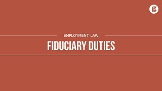 Fiduciary Duties [upl. by Colleen742]