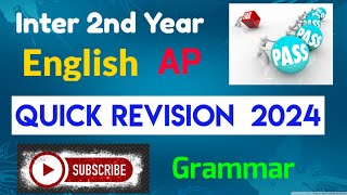 AP Inter 2nd Year English 2024 Quick Revision amp Expected Questions Trilokya6600Trilokya6600 [upl. by O'Reilly]