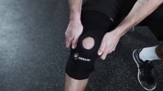 Clinically Proven Knee OA Brace  effective offloading pain relief by Donjoy OAdjuster [upl. by Auqinat]