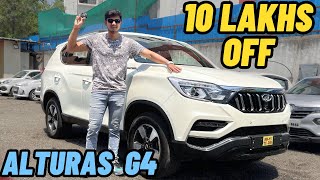 Used Mahindra Alturas G4 Review  Fortuner से बडी 4X4 SUV [upl. by Mechelle871]