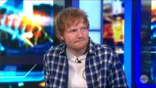 Ed Sheerans BEST Live Australian Tv Interview 2592014 [upl. by Oralia494]