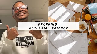 Dropping my actuarial science major  A short storytime ActuarialScience Careers [upl. by Altheta]