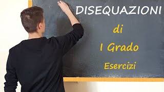 Esercizi sui SISTEMI di DISEQUAZIONI di I grado  parte 1 [upl. by Ateuqahs]