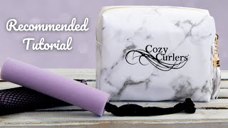 How to Use Cozy Curlers  Recommended Tutorial [upl. by Ocirderf218]