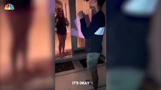 High School Student Accidentally Asks Wrong Girl to Prom  NBC New York [upl. by Sirovart]