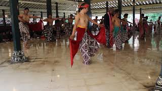 Javanese Traditional Dance by Men  Indonesia [upl. by Eelahc]