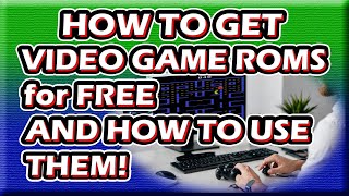 Where to LEGALLY Download FREE Video Game ROMs and How to Play [upl. by Eisej]