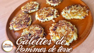 Galettes de Pommes de Terre  Recette Facile et Rapide [upl. by Leelah845]