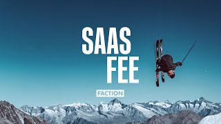 SAAS FEE  Faction Skis  4K [upl. by Llorrac9]