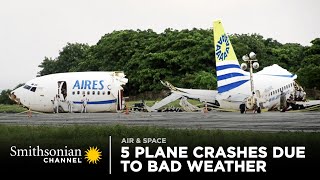 5 Plane Crashes Due To Bad Weather  Smithsonian Channel [upl. by Mullen106]