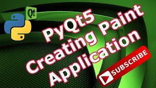 PyQt5 Creating Paint Application In 40 Minutes [upl. by Berky]