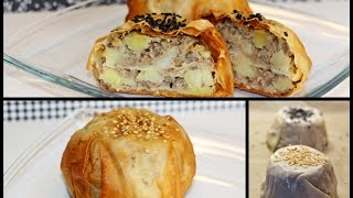 Recept za mezu Fildžan burek  Fincan Böreği [upl. by Alekehs]