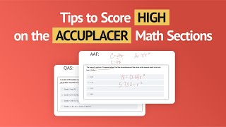 Accuplacer Math Tips To Score High In 2023 [upl. by Nytsirt]