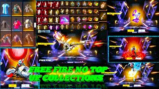 NO TOP UP COLLECTION FREE FIRE ADVANCE  BUNDIAL COLLECTION  EMOTE COLLECTION  FREE FIRE OB47 [upl. by Lomax584]