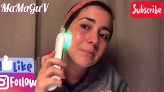 Beauty Instrument radiofrecuencia facial portátil con luz led MaMaGuV [upl. by Cha]