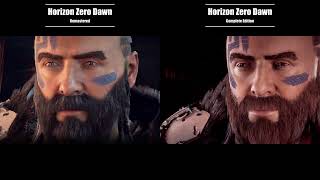 HORIZON ZERO DAWN REMASTERED VS COMPLETE EDITION [upl. by Linden453]