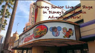 Disney Junior Live On Stage in Disneys California Adventure Park [upl. by Atte775]