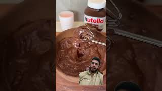 Nutella chocolate chocolate nutella cake food foodie music cover dance song pop [upl. by Richella]