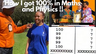 How I got 100 in Maths and Physics 7 distinctions [upl. by Pederson]