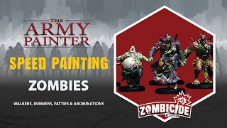 Zombicide 2nd Edition  Speed Painting Zombies [upl. by Edmonds]