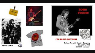 Robin Trower Travis St Electric Company Dallas Tx 32075 [upl. by Aynatal45]