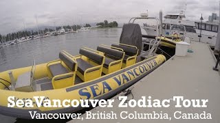 SeaVancouver Vancouver Zodiac Tour Canada [upl. by Jo-Anne]