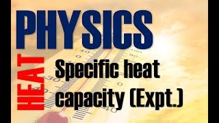 DSE Physics H24 Specific heat capacity experiment Procedure deviation precaution [upl. by Celinda]