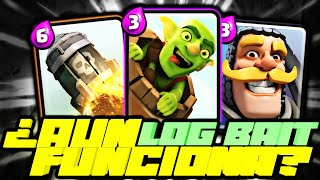 SE ACUERDAN EL TÍPICO MAZO DE LOG BAIT  CLASH ROYALE [upl. by Lenno]