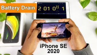 iPhone SE 2020 Battery Drain Test India  Teknoqs [upl. by Solim731]