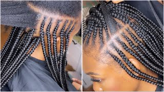 Learn 3 Layer braided Updo ponytail Tutorial on Natural hair Summertime Go To Braids  Outre hair [upl. by Halbeib441]