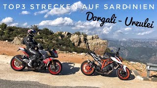 Streckenvorstellung SS125 auf Sardinien Dorgali  Urzulei RAW  KurvenradiusTV [upl. by Sailesh]