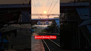 Kamshet Railway Station Lonavala Perfect sunset location kamshet lonavala maharashtra india [upl. by Ravel271]