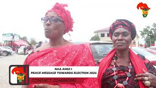 NAA AMUI I VICE PRESIDENT OF INNER CITY PEACE MESSAGE TOWARDS THIS YEAR ELECTION 2024 [upl. by Rinum175]