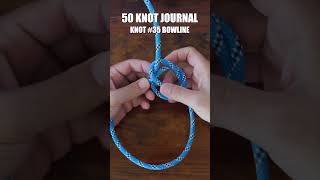 50 Knot Journal  Knot 35 Bowline knots [upl. by Chow423]