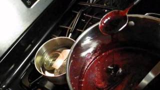 Making Seedless Black Raspberry Jam [upl. by Lecirg246]